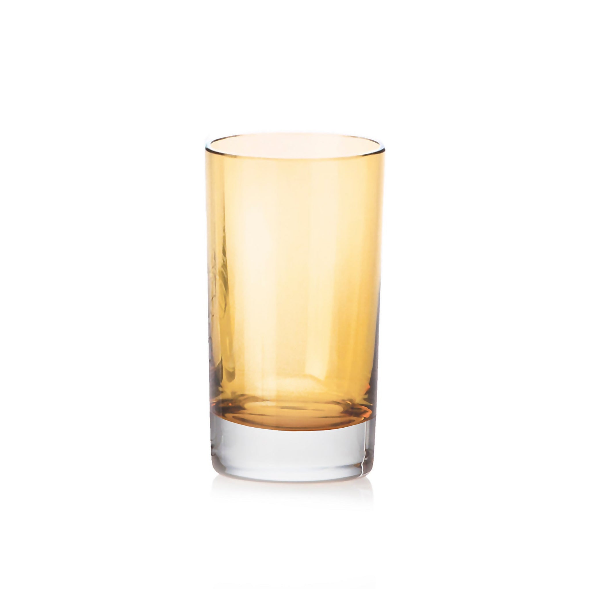 Nouvel | Rocks Glassware Set of 4 | Yellow, Blue, Clear, Gray