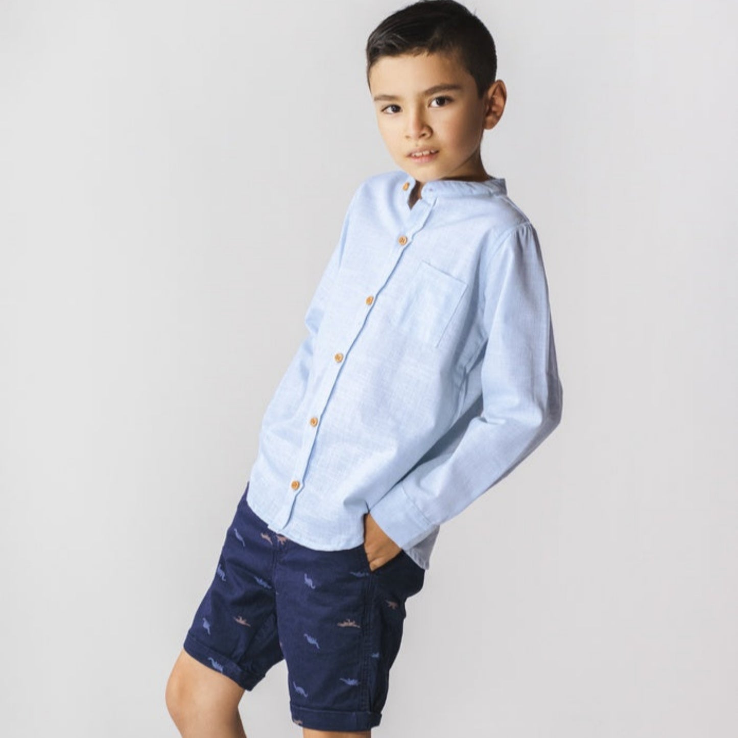 Choys | Boys' Dinosaur Print Shorts | 202E