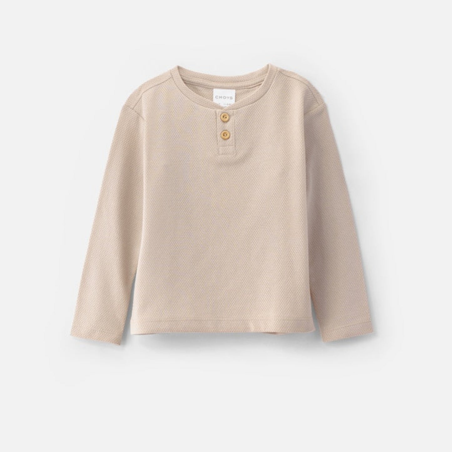 Choys | Kids Long Sleeve Henley Shirt and Slim Fit Pants | 13C1