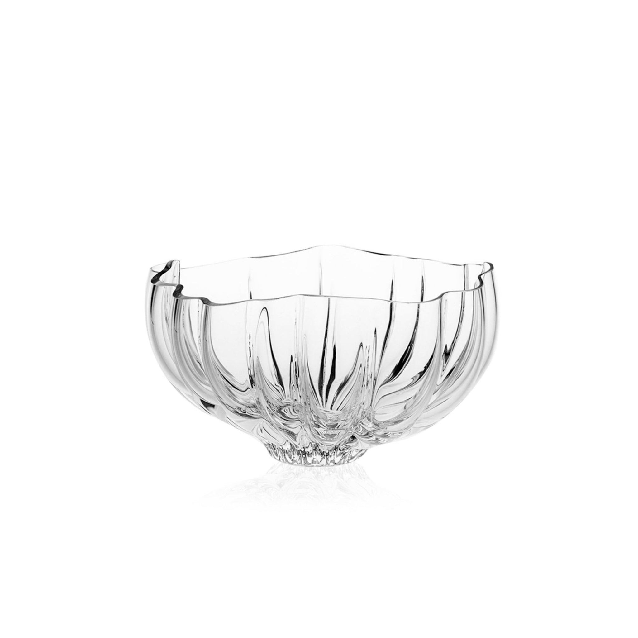Nouvel | Calabaza Bowl | Clear, Steel Blue