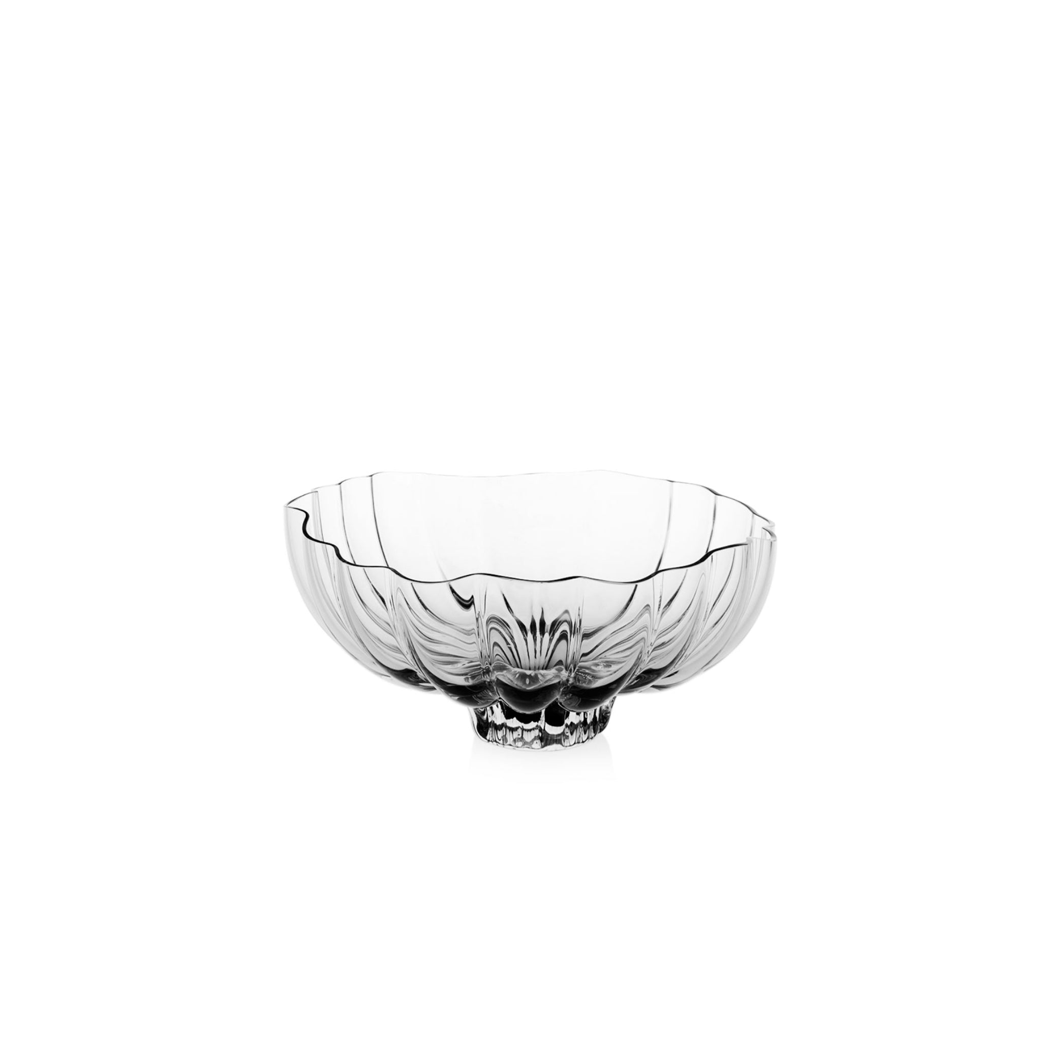 Nouvel | Calabaza Bowl | Clear, Steel Blue