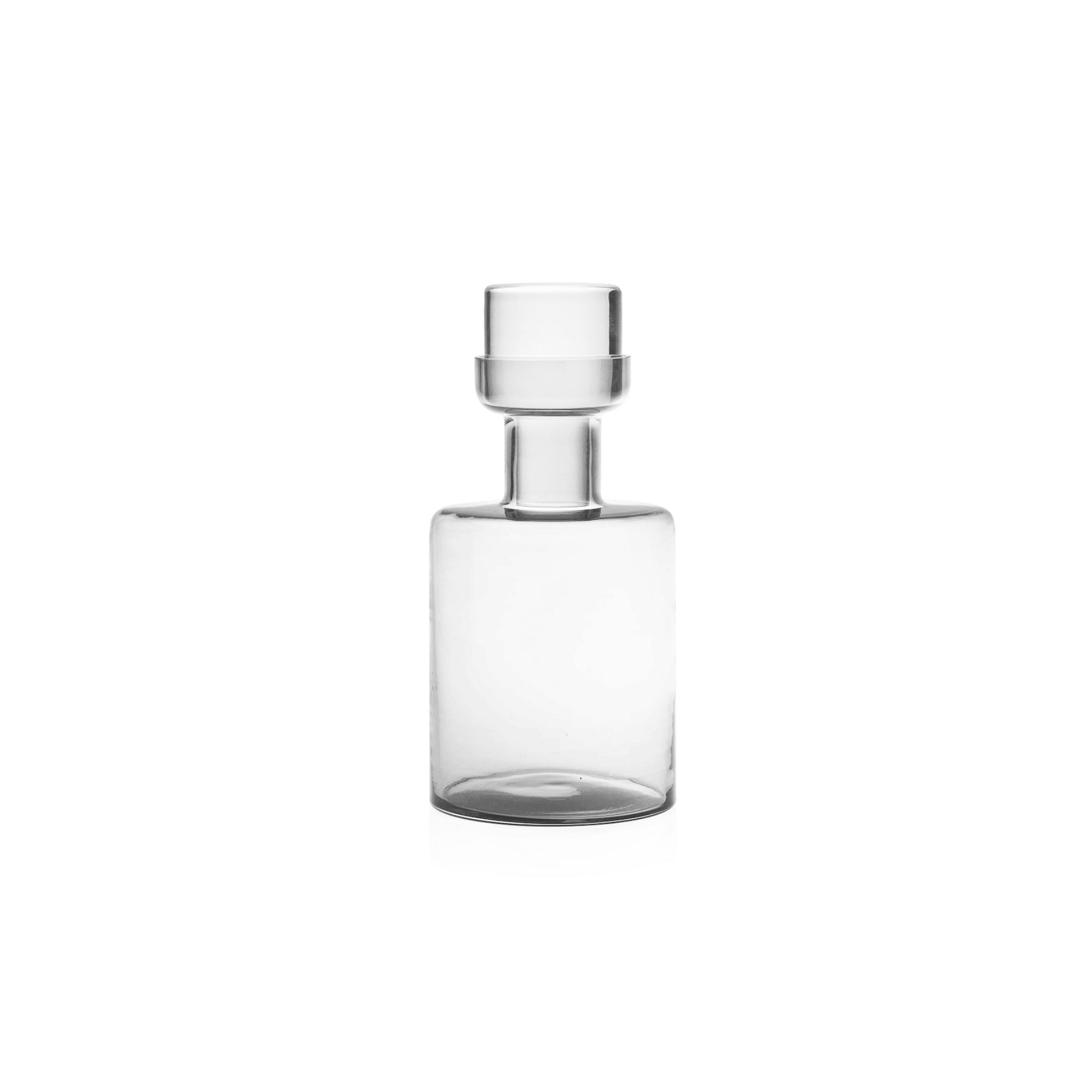 Nouvel | Audrey Bottle & Stopper | Clear, Gray, Blue, Green