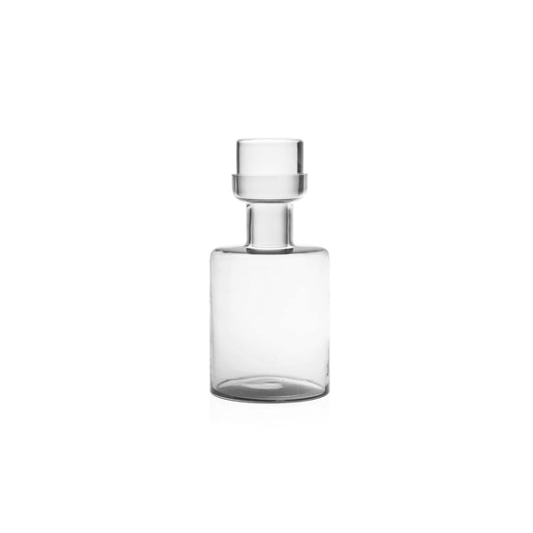 Nouvel | Audrey Bottle & Stopper | Clear, Gray, Blue, Green