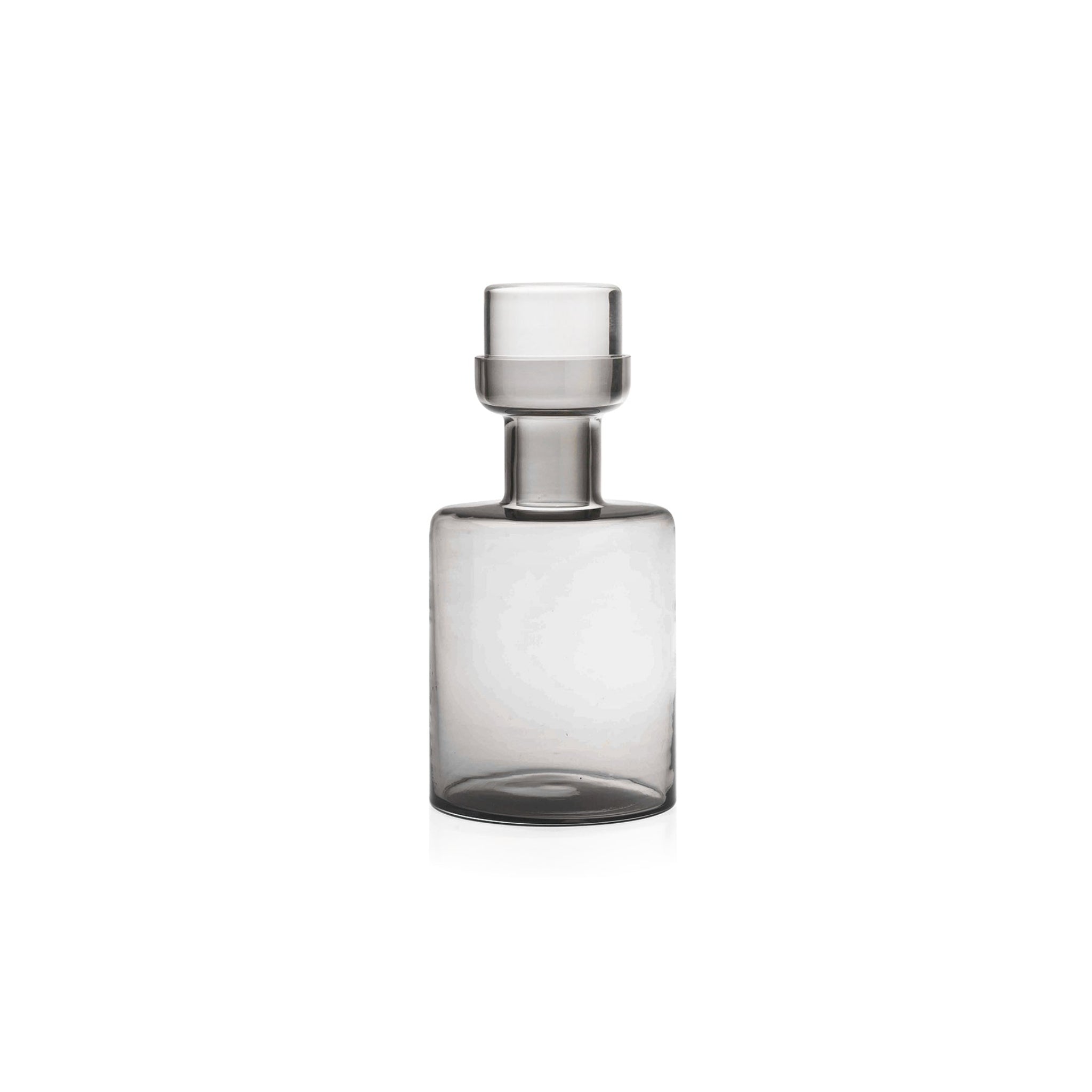 Nouvel | Audrey Bottle & Stopper | Clear, Gray, Blue, Green