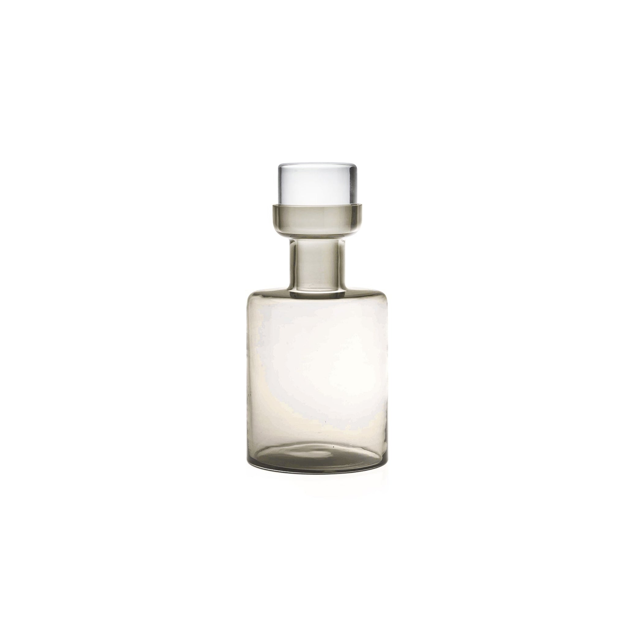 Nouvel | Audrey Bottle & Stopper | Clear, Gray, Blue, Green