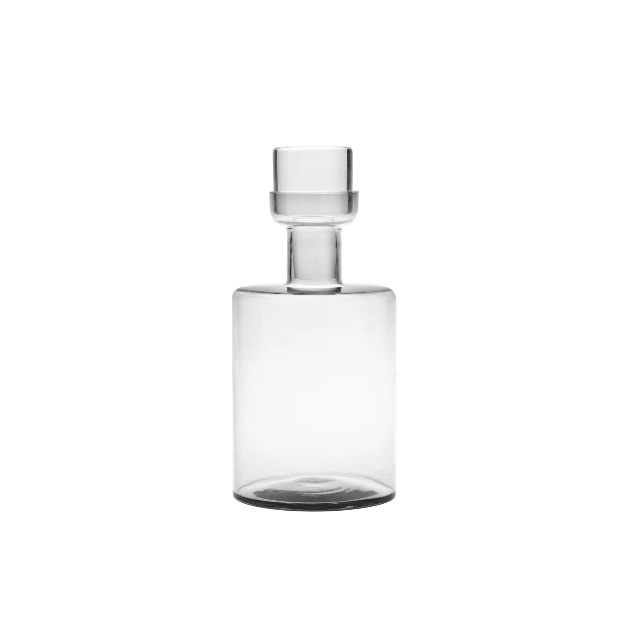 Nouvel | Audrey Bottle & Stopper | Clear, Gray, Blue, Green