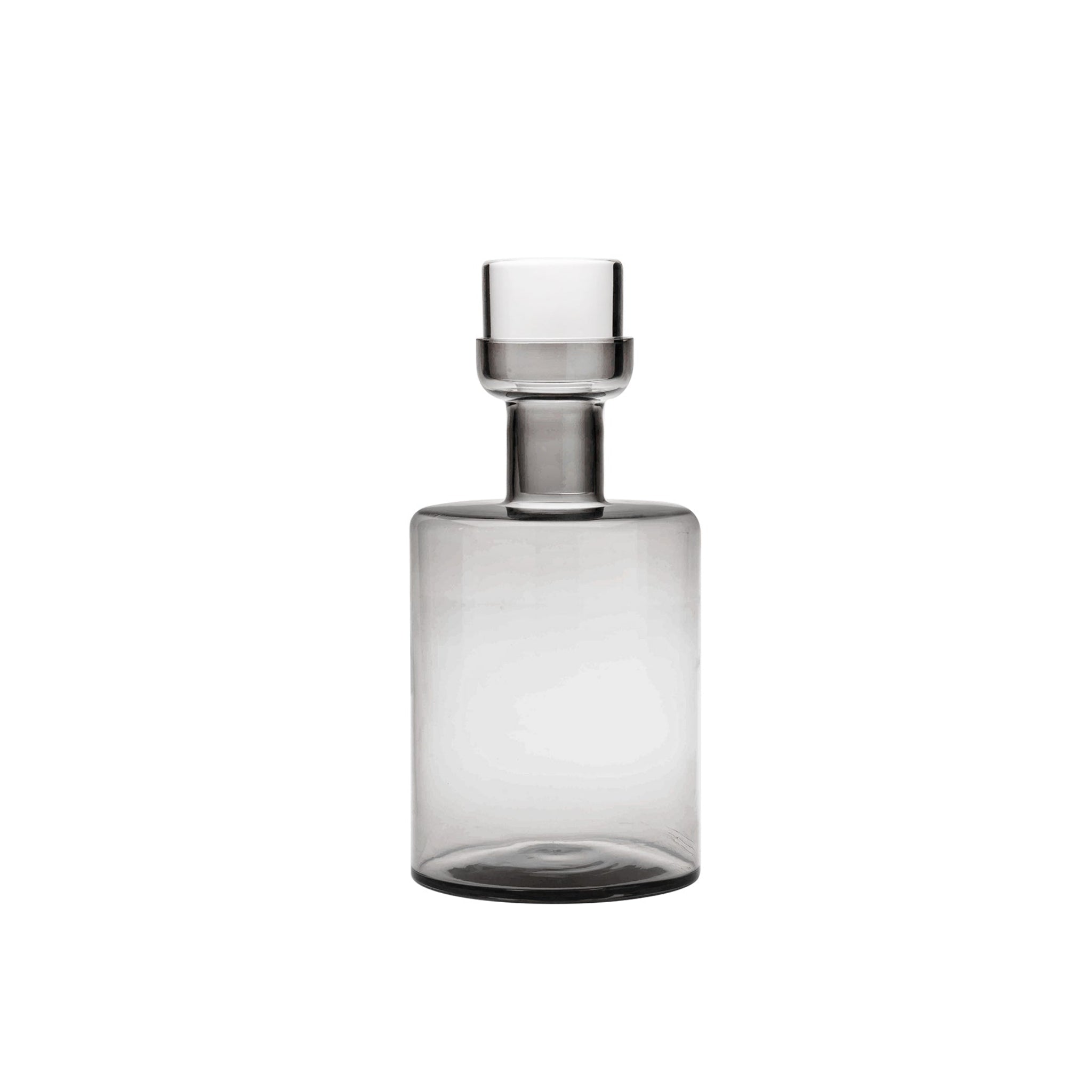 Nouvel | Audrey Bottle & Stopper | Clear, Gray, Blue, Green
