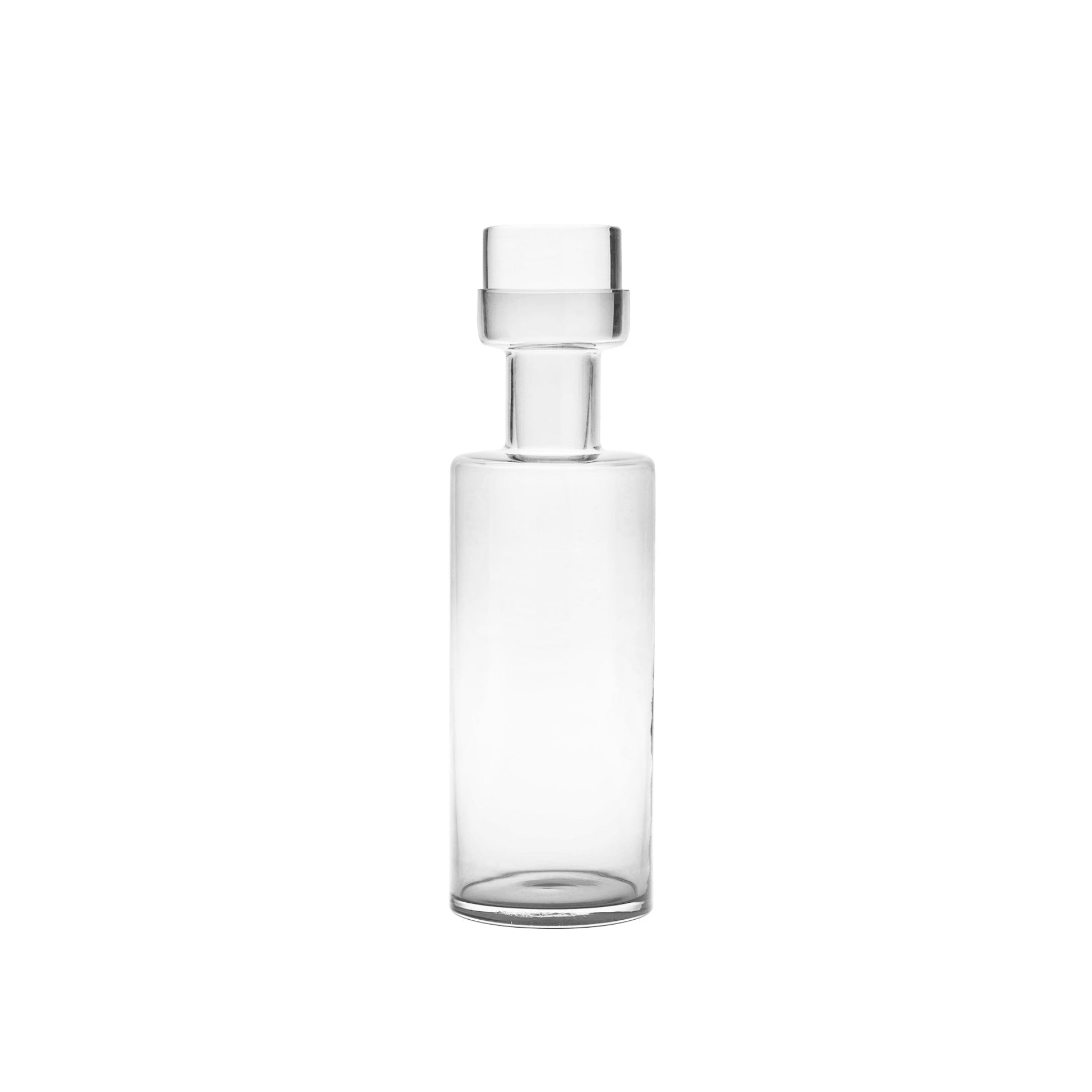 Nouvel | Audrey Bottle & Stopper | Clear, Gray, Blue, Green