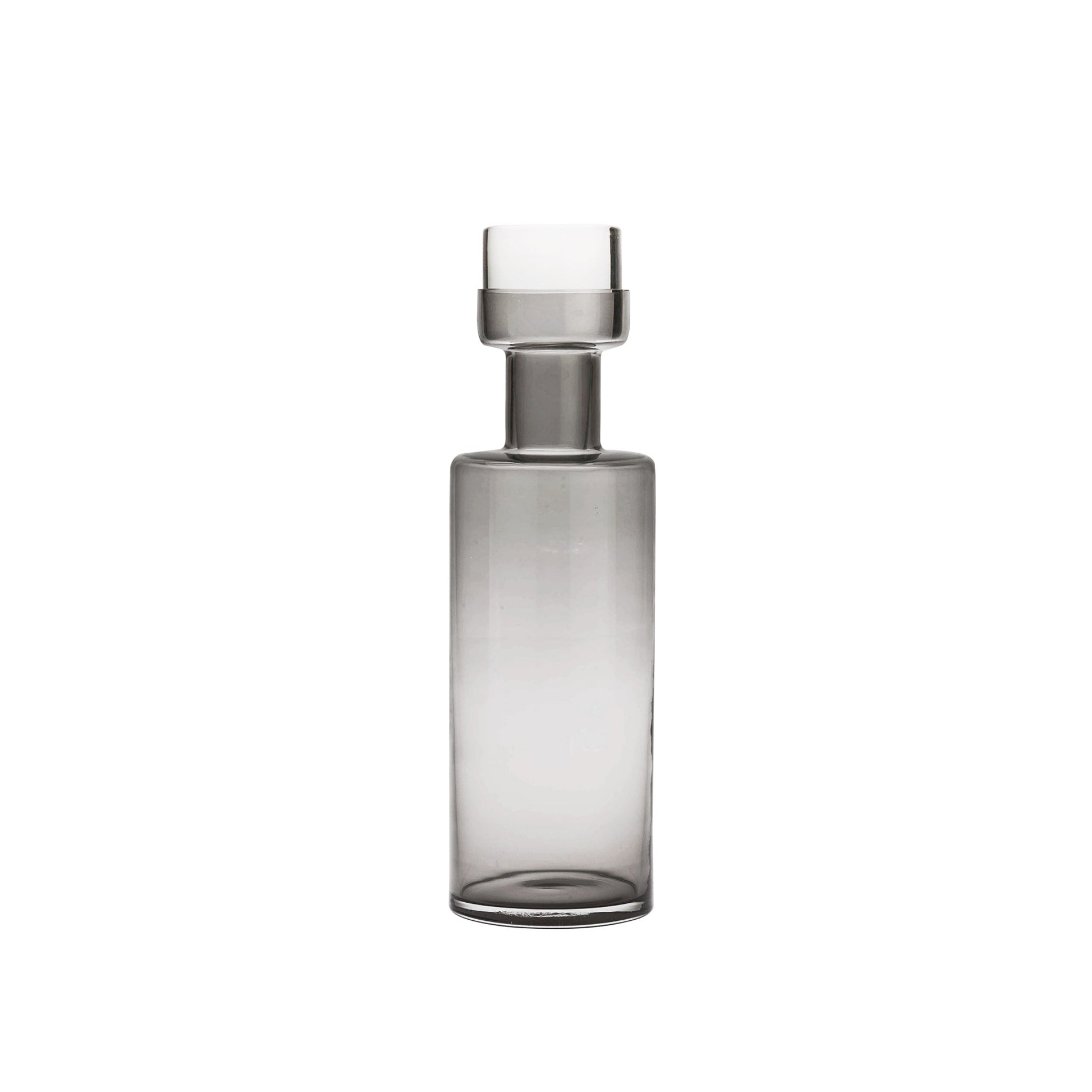 Nouvel | Audrey Bottle & Stopper | Clear, Gray, Blue, Green