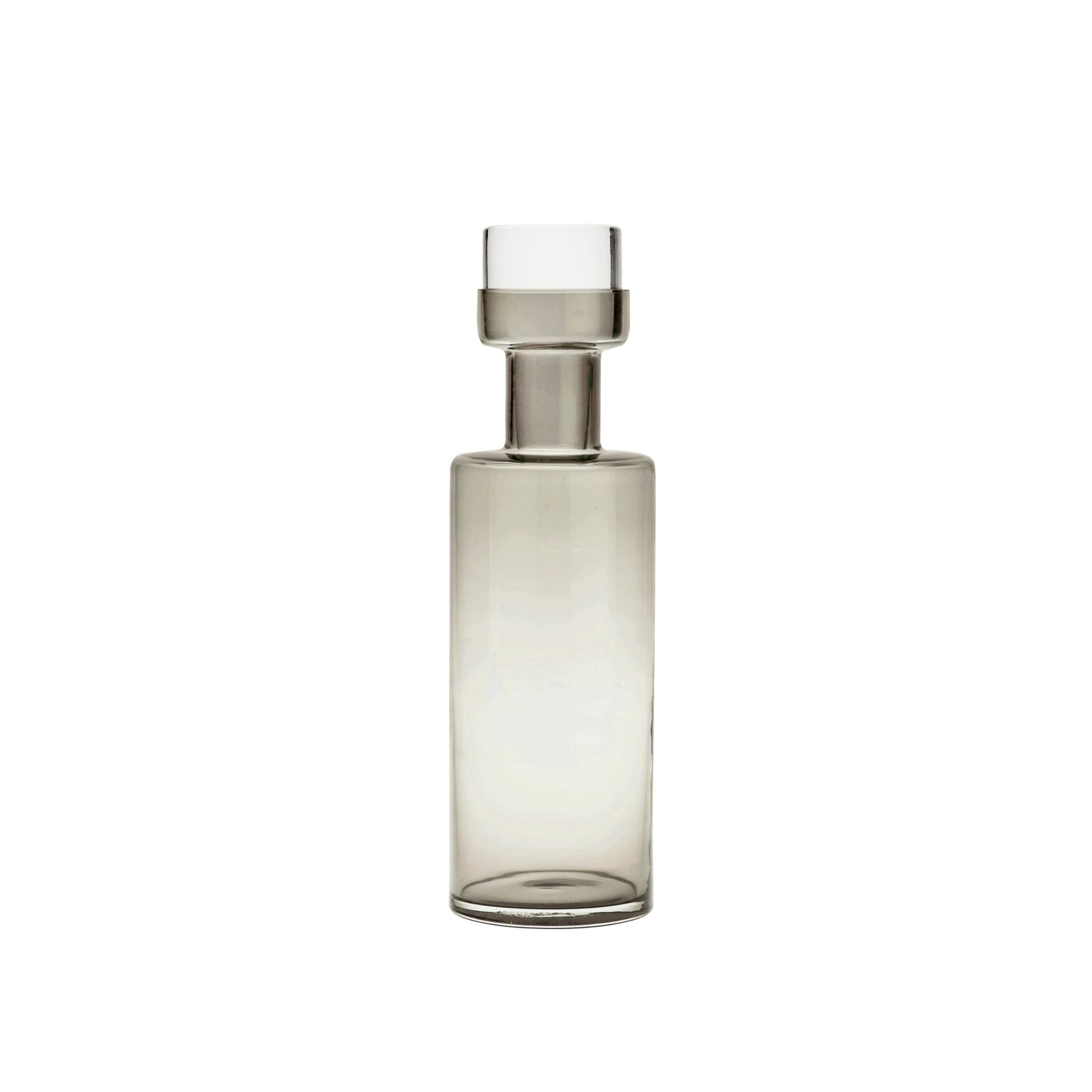 Nouvel | Audrey Bottle & Stopper | Clear, Gray, Blue, Green