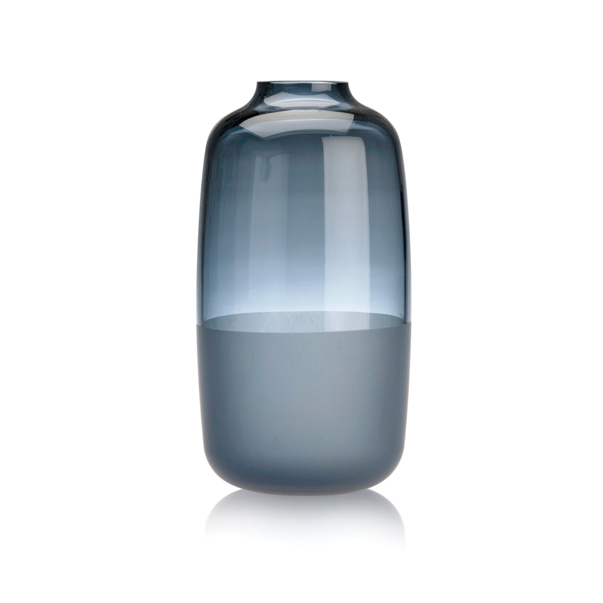 Nouvel | Albarelo Vase | Tourmaline, Neutral Gray, Steel Blue, Brown