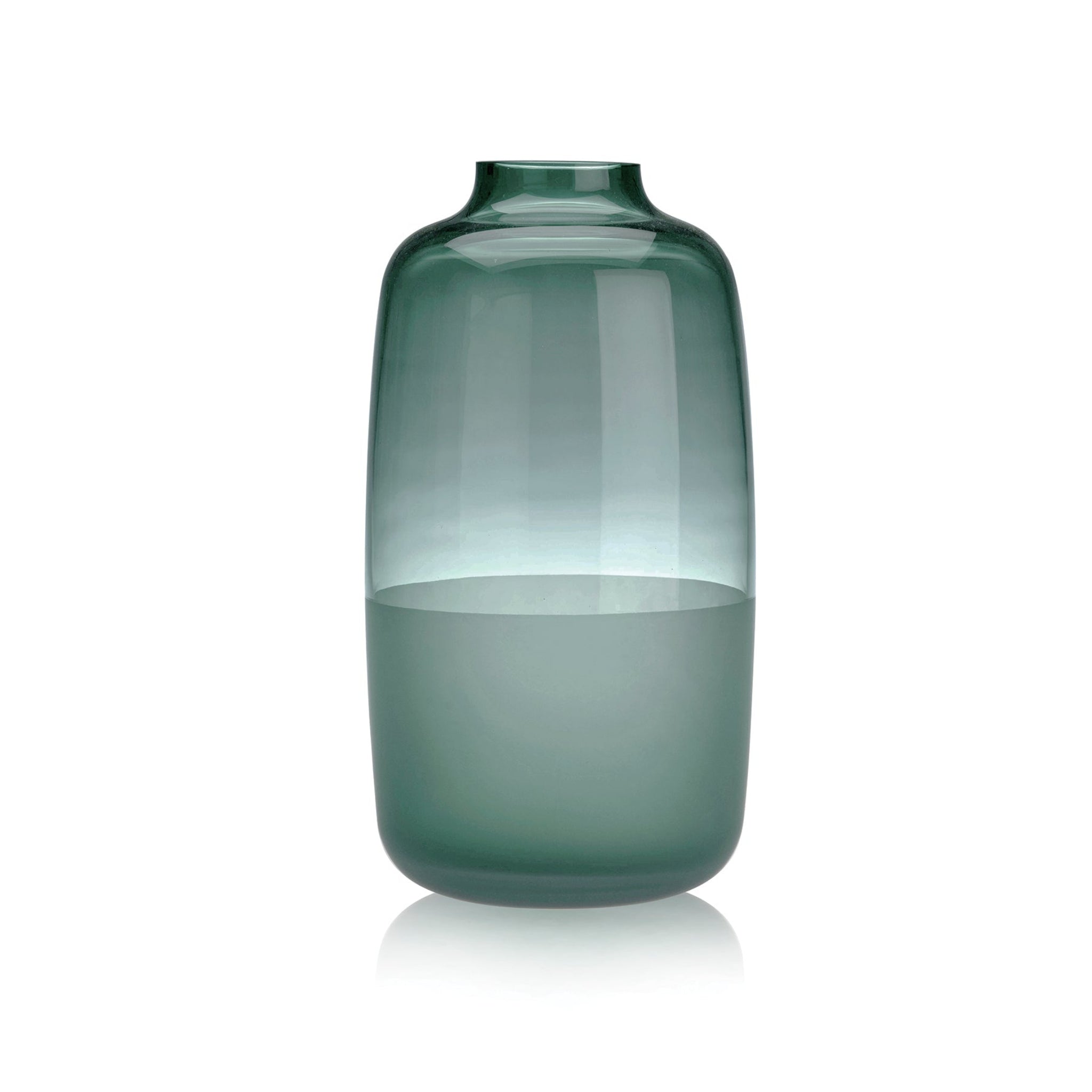 Nouvel | Albarelo Vase | Tourmaline, Neutral Gray, Steel Blue, Brown