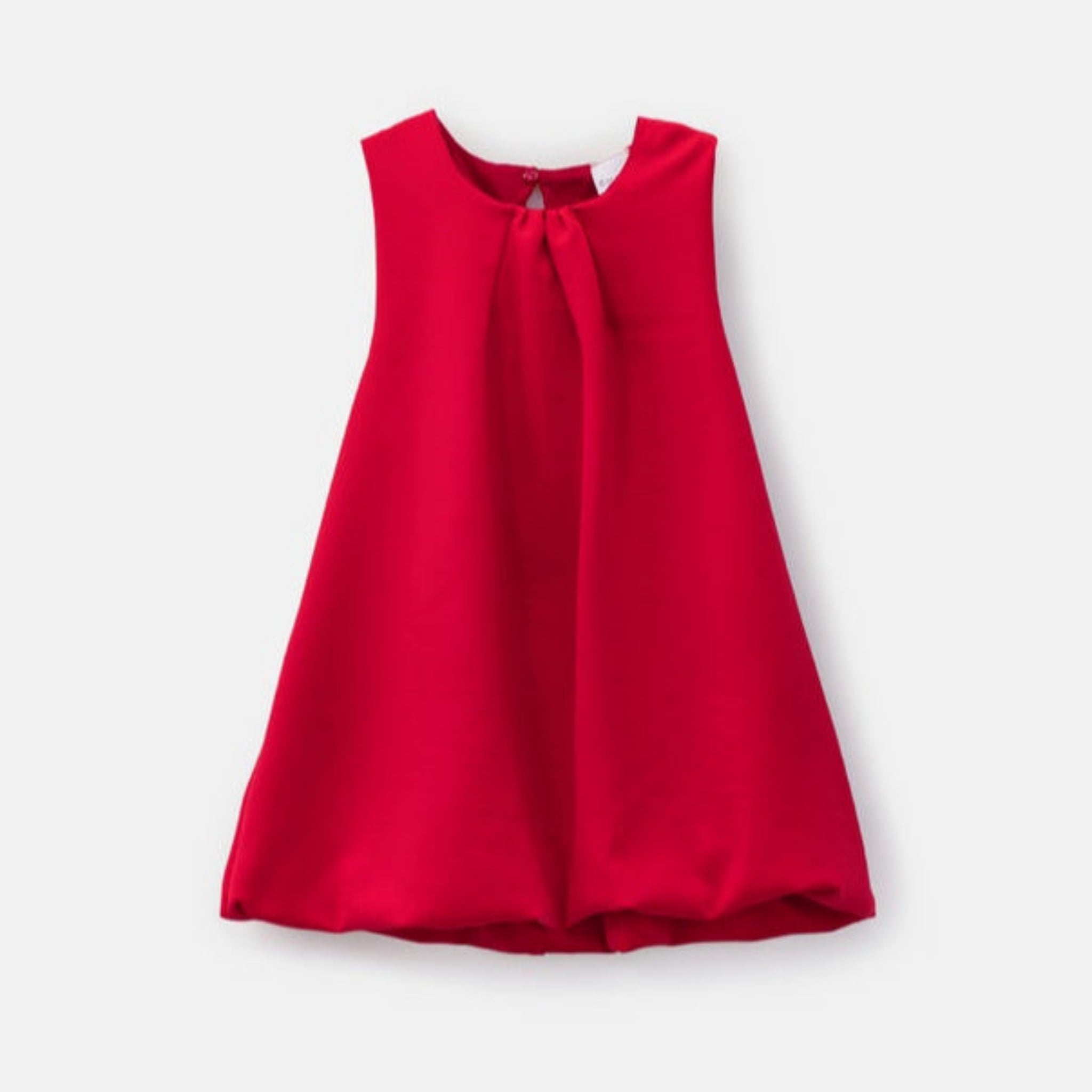 Choys | Girls' Elegant Red Sleeveless Dress | 2F2