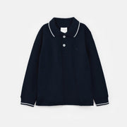 Choys | Kids' Classic Long Sleeve Polo Shirt | 17E4