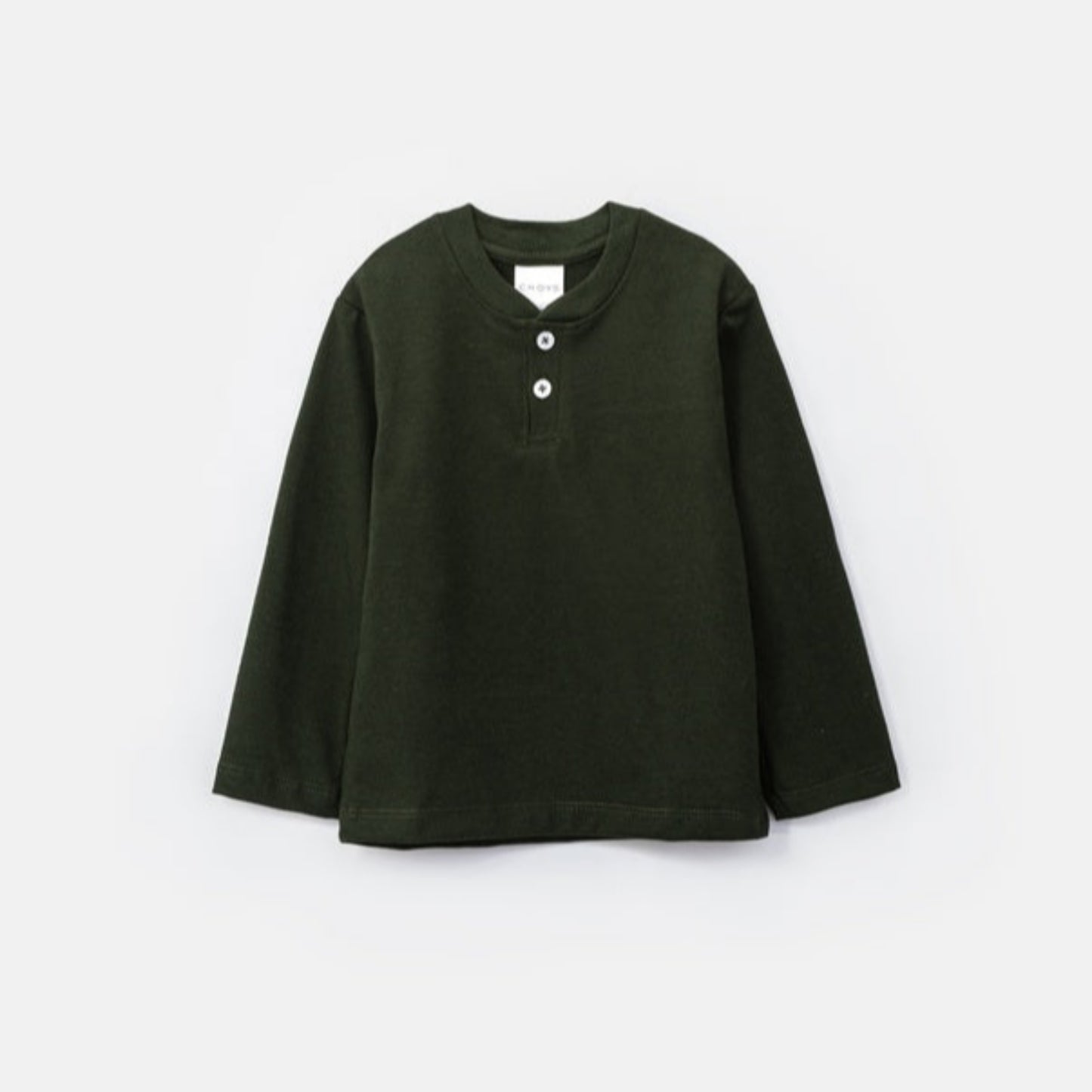 Choys | Kids' Long Sleeve Henley Shirt | 18I3