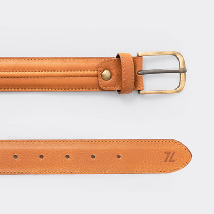 7 Leguas | Men's Casual Dress Maple Belt | 12-C