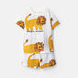 Choys | White Set with Lion-Themed Details |