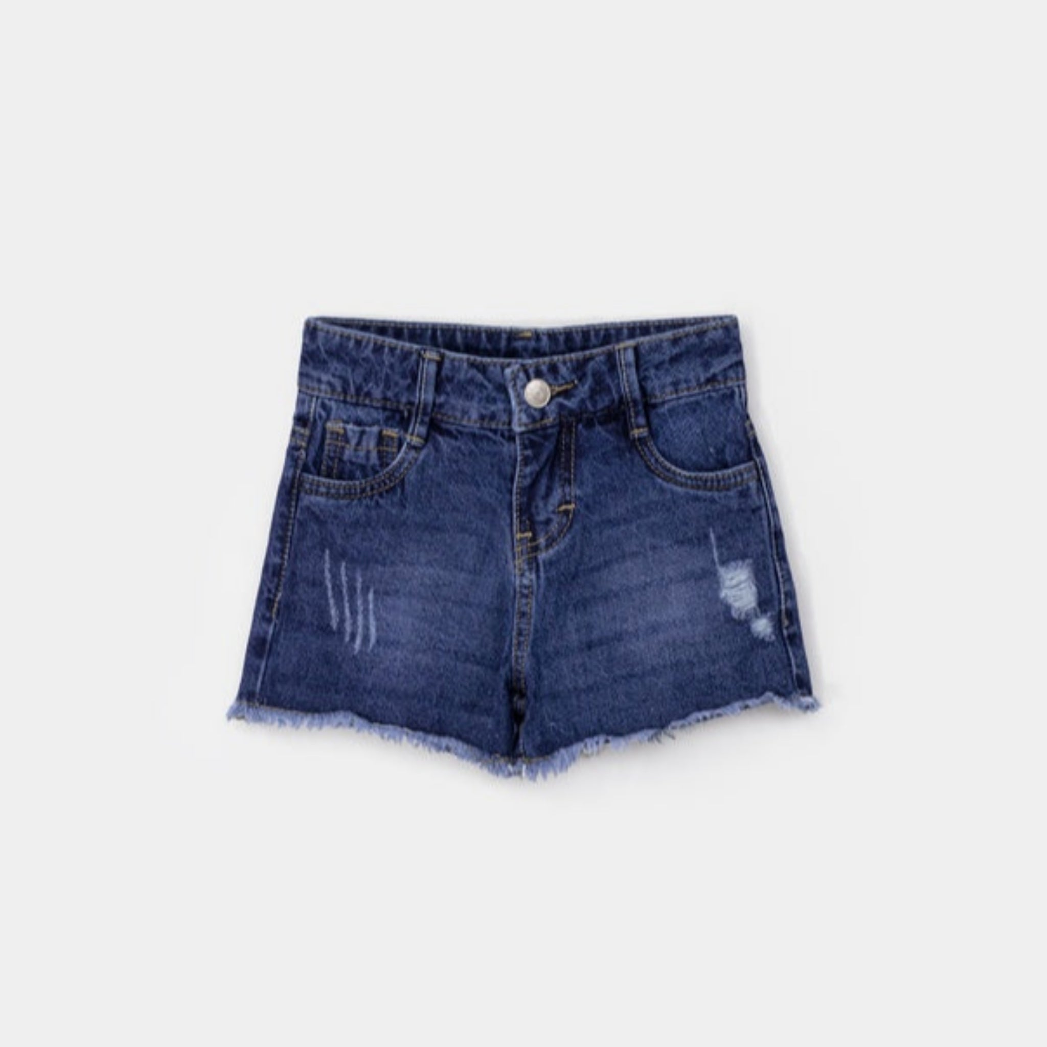 Choys | Girls' Dark Wash Denim Shorts | 10E2
