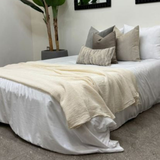 Decoravita | Bamilina Blanket | Natural