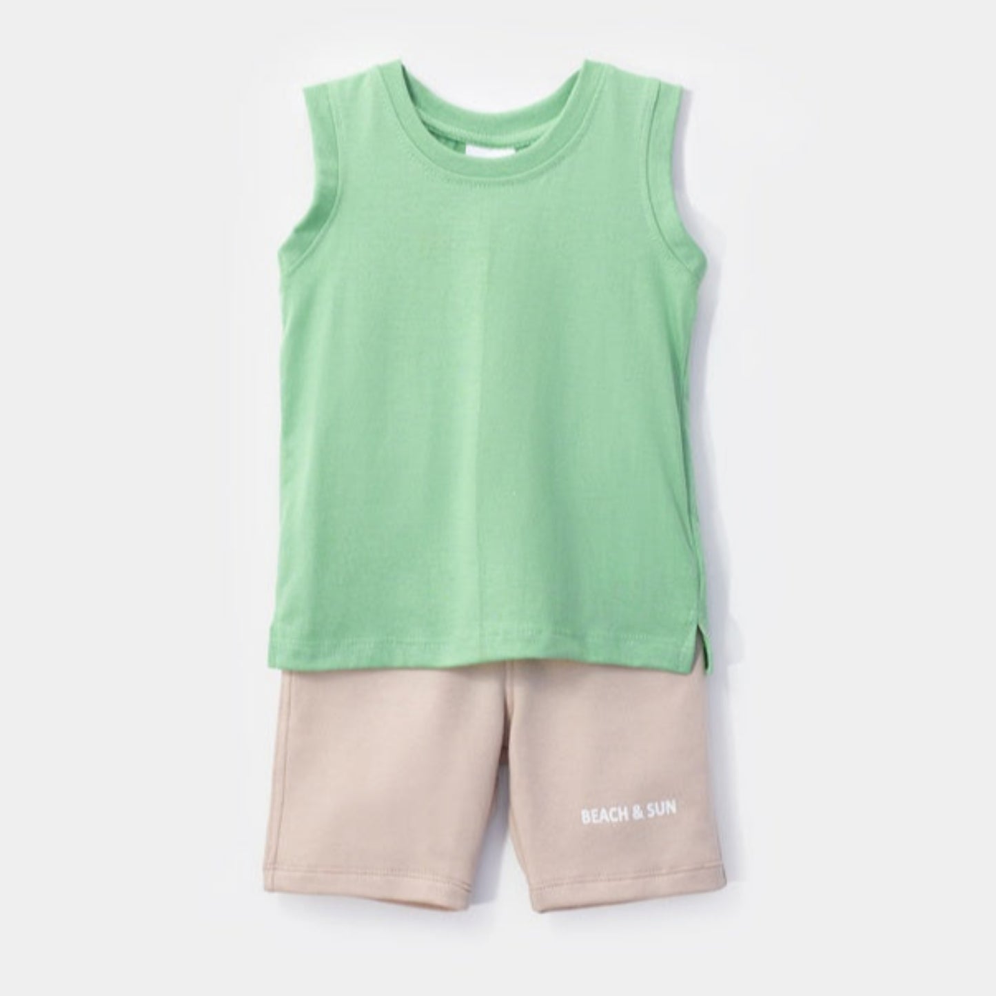 Choys | Boys' Sleeveless T-Shirt and Shorts Set | 13I3