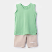 Choys | Boys' Sleeveless T-Shirt and Shorts Set | 13I3