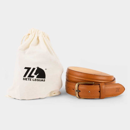 7 Leguas | Men's Casual Dress Maple Belt | 12-C