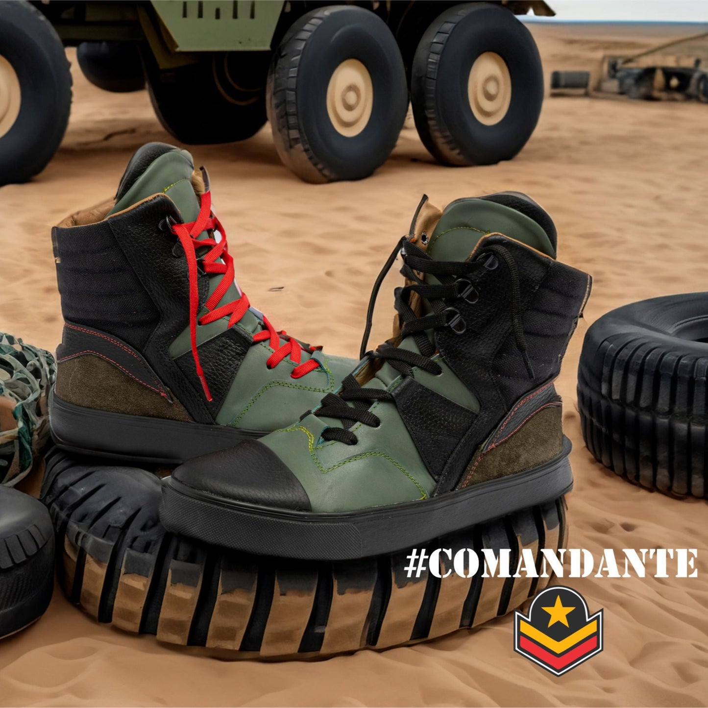 Chaneke | Leather Motorcycle Boots | Commander