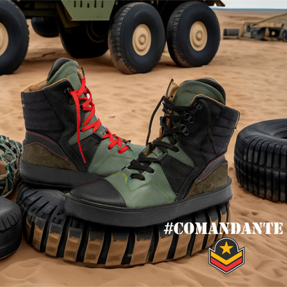 Chaneke | Leather Motorcycle Boots | Commander