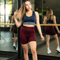 Majo | Shorts and Top set with Stripes | Navy Blue - Red