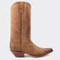 7 Leguas | Men's Terracota Leather Cowboy Boot with Leather Sole | 1748-EJ