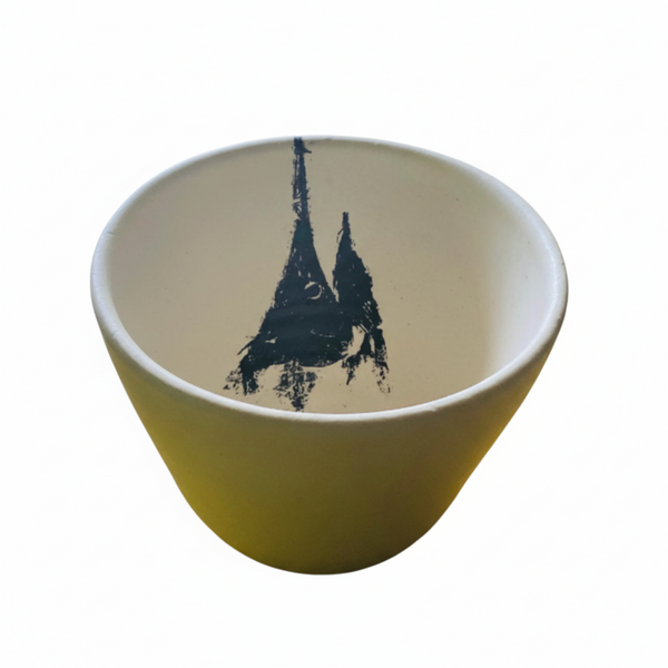 Damar | Black Marlin Head Bowl | Black Print