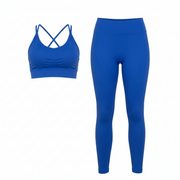 Majo | Solid Mesh and Solid Top Set | Blue
