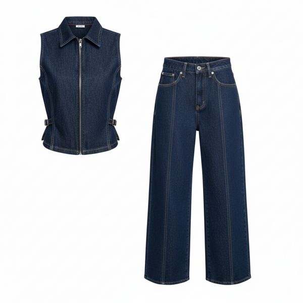 Oboe | Set Raw Denim | Blue Denim