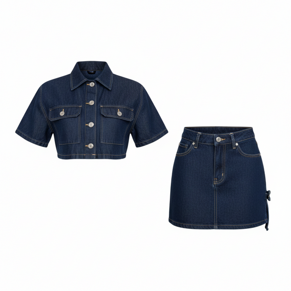Oboe | Set Dark Indigo | Blue Denim