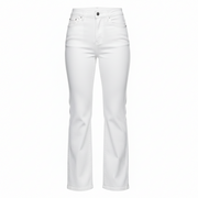Oboe | O-2003 Straight-Cut Jeans | White