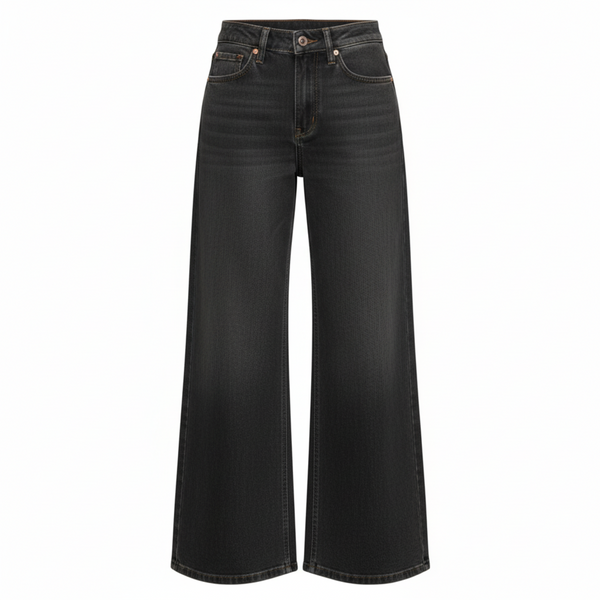Oboe | O-3000 Straight-Leg Jeans | Black
