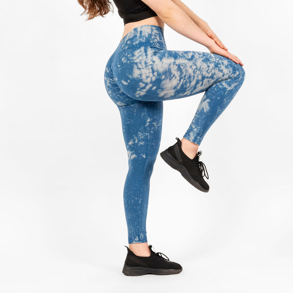 GDA Seamless | High-Waisted Leggings | Steel Wash