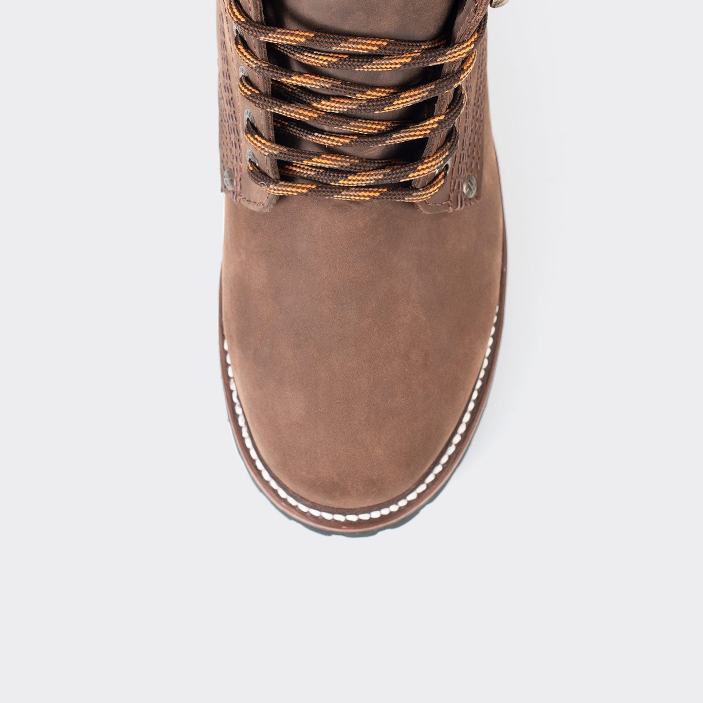 7 Leguas | Men's Maple Leather Work Boot with Rubber Sole | 2413-A