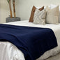 Decoravita | Bamilina Blanket | Navy Blue