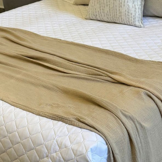Decoravita | Bamilina Blanket | Camel