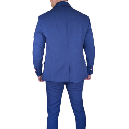 Kovx | Electric Blue Suit with Pants | Style 2208 | Slim Fit