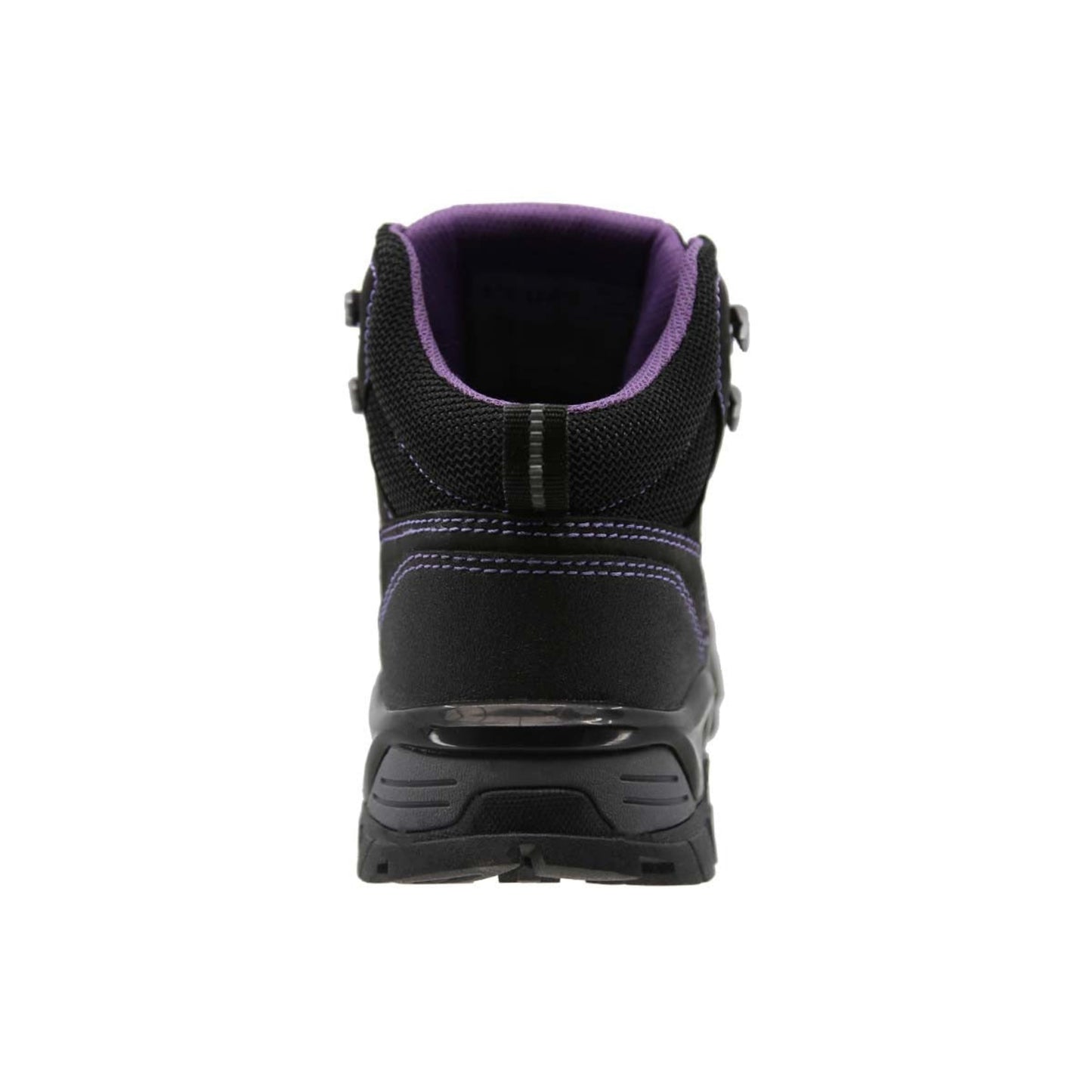 Sicuro | Black-Lila Leather Work Boot