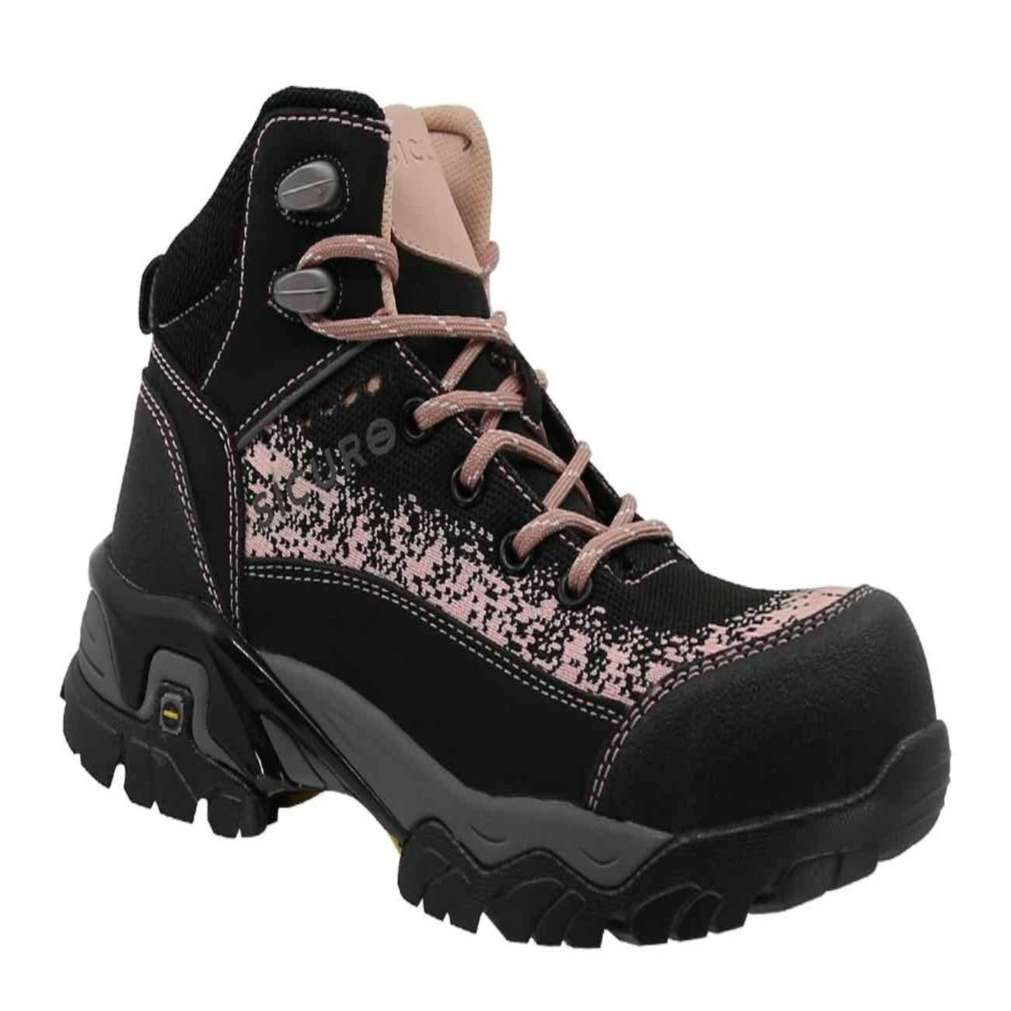 Sicuro | Black-Cinnamon Leather Work Boot