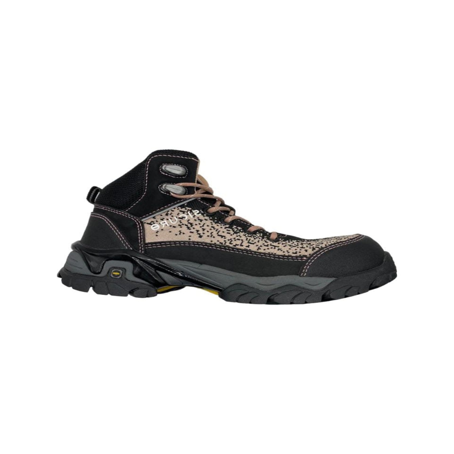 Sicuro | Black-Cinnamon Leather Work Boot