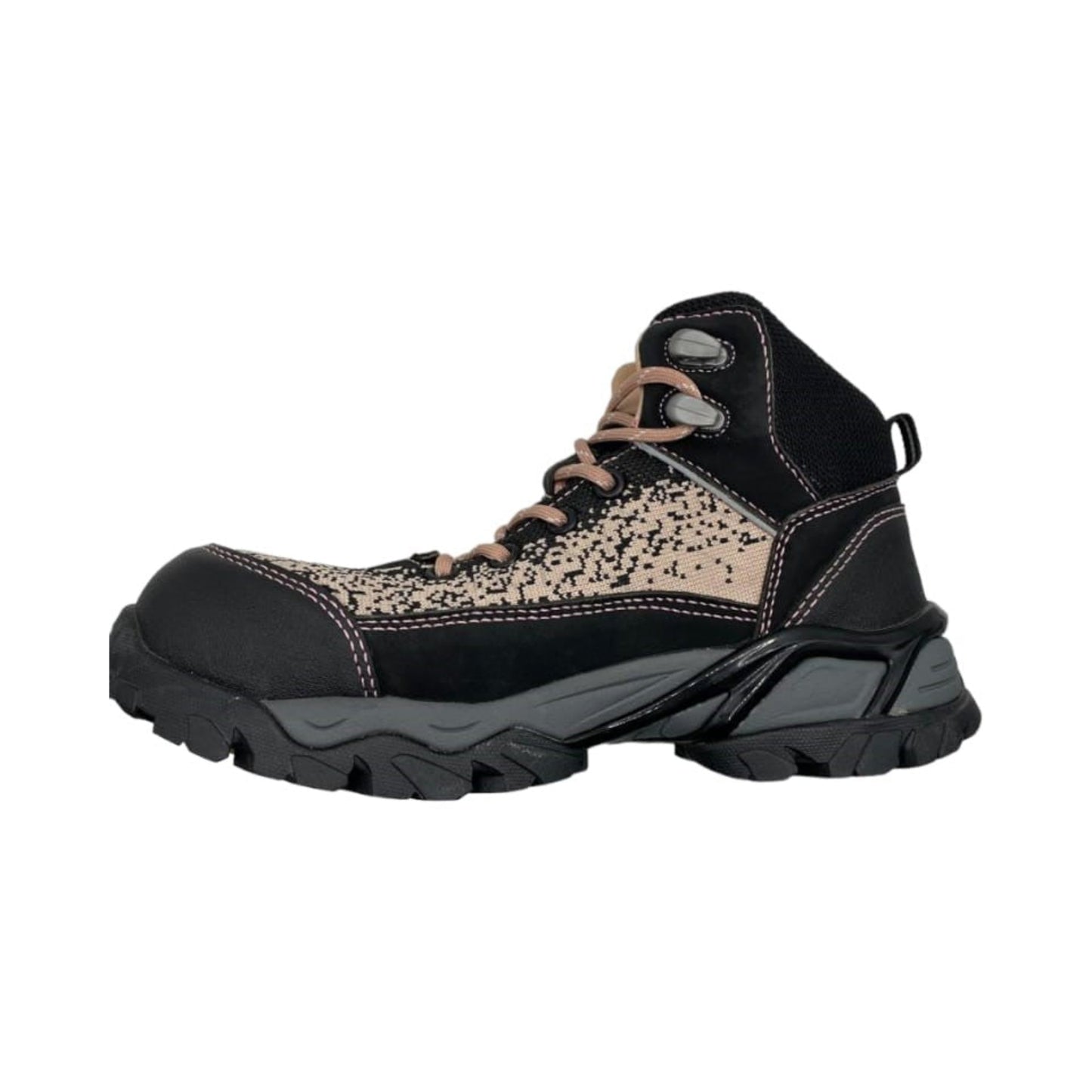 Sicuro | Black-Cinnamon Leather Work Boot