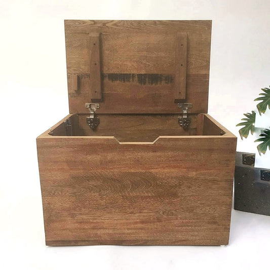 Brossard | Storage Chest with Soft-Close Lid | Rosamorada Wood