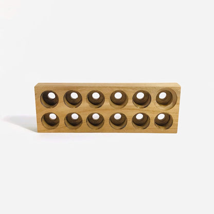 Brossard | Wooden Egg Tray 12 Holes | Natural