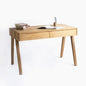 Brossard | Contemporary-Style Desk, 2 Drawers | Natural