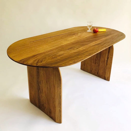Brossard | Oval Dining Table | Natural