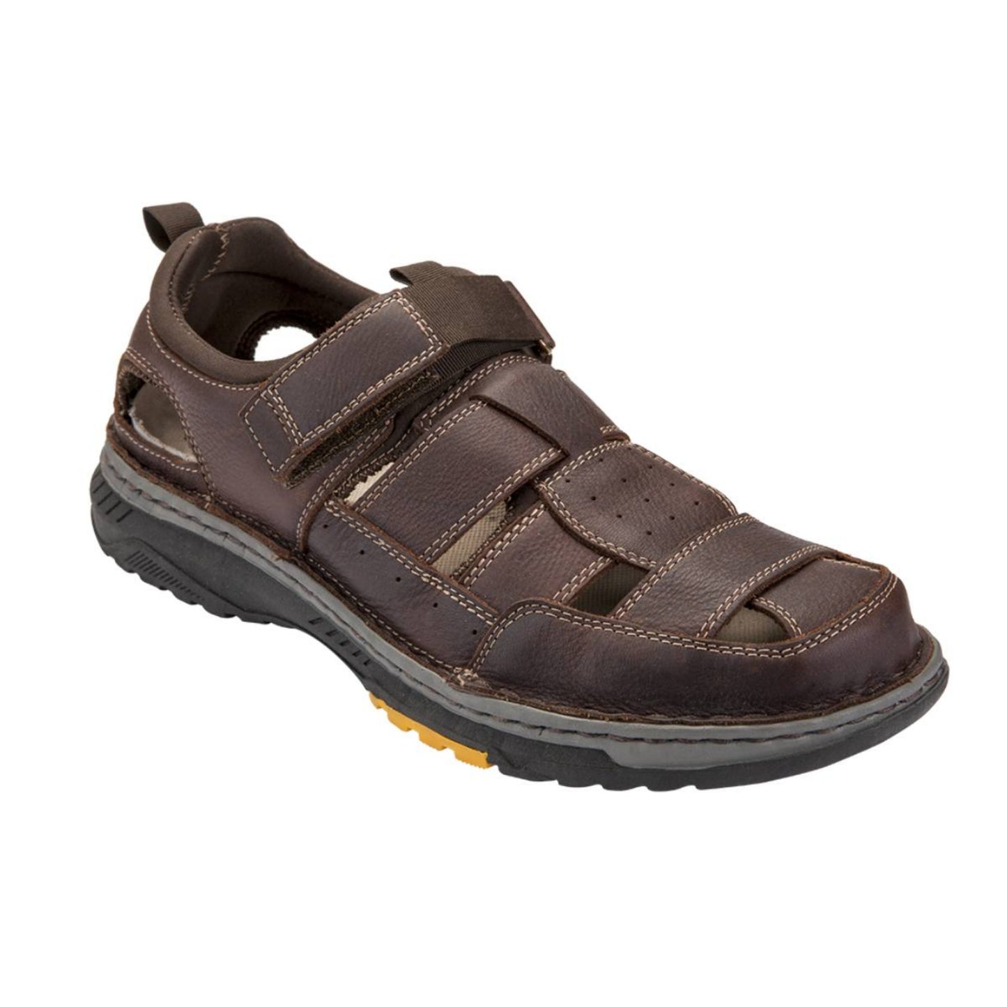 Lobo Solo | 6517 | Caceres Pitbull Brown Men's Sandal